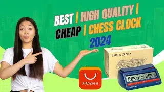 Best | High Quality | Cheap | Digital Chess Clock in 2024 | Aliexpress  #chess #chessclock ps1688