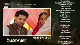 Sazawaar Episode 47 Teaser |  Sazawaar Next Episode 47 Promo | Today Epi 47| By Muskan Reviews
