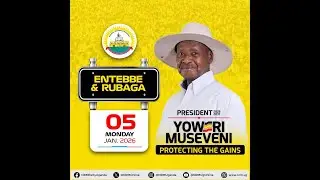 PRESIDENT MUSEVENI CAMPAIGNS IN RUBAGA