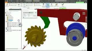 Rack & Pinion 2D Contact Dynamic Simulation