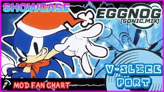 Eggnog Sonic Jam! - Fan Chart (by -That0neIdiot-) Showcase (Full Combo) | FNF Mod