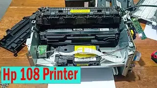 Ремонт принтера Hp Laser Jet 108. Ошибка: мигают 3 индикатора и печатается пустая страница. Ошибк...