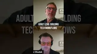 Adult Lego  Building Tech Workflows