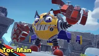 Pac-Man World 2 Re-Pac - Toc-Man Boss Battle (Almost Died)