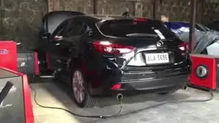 Mazda 3 Skyactiv makes 132whp with K&N intake and Unichip.