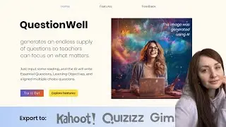 Question well. Программа, которая поможет создать тест на основе прочитанного.