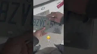 Take control of your license plate visibility with this PDLC Smart Film