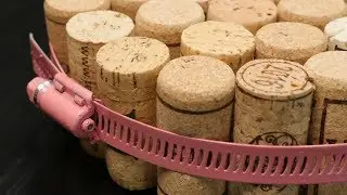 Wine Cork Trivet // Becky Stern