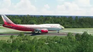 INSANE PILOT?! Giant Boeing 747 &lsquo;Tigrolet&rsquo; Takes Off from Tiny Runway! 😱🔥