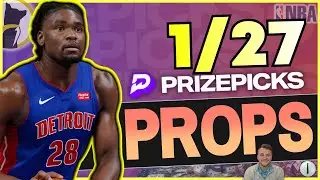 NBA PRIZEPICKS Player Prop Picks / Bets for Tuesday, January 27th, 2026