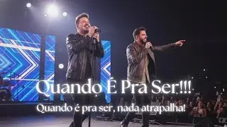 Quando É Pra Ser ! | Música Nova É FORTE ! O que Clayton e Romário Preparam?