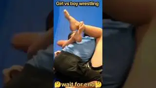 Girl Dominates With Perfect Technique🥱#shortsviral #kabbadi #wwe #wrestling #jiujitsu