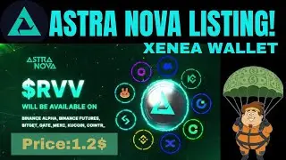 XENEA WALLET CLAIM AIRDROP 🔥 ASTRA NOVA AIRDROP CLAIM !! Listing Today On Major Exchanges !!#Astra