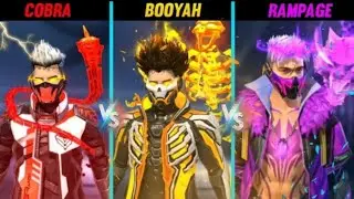 WHICH IS BEST EVO BUNDLE? |COBRA VS BOOYAH VS RAMPAGE🥶🥶| MUST WATCH |