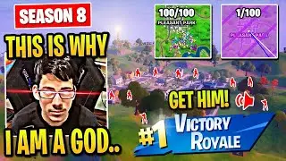 FAZE SWAY PROVES He Is The KING of Pleasant Park in Season 8!