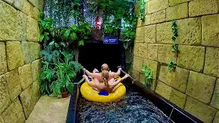 Dark Thriller Water Slide at Alpamare Waterpark