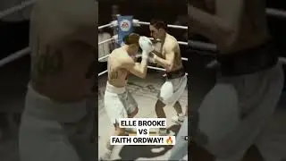 Elle Brooke vs Faith Ordway! 🔥 #Shorts | Fight Night Champion Simulation