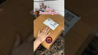 Meesho Cheapest Cake Decoration Kit 😍 | Cake Decoration Kit for Beginners #shorts #ytshorts #meesho