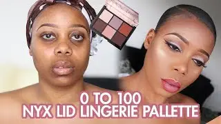 BASIC TO BADDIE | NYX LID LINGERIE MAKEUP TUTORIAL