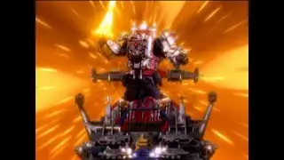 DriveMax Megazord and Battlefleet | Operation Overdrive | Power Rangers Official