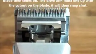 Masterclip Pedigree Pro and Royale blade change
