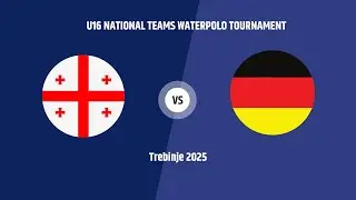 Georgia vs Germany - U16 National Teams Waterpolo Tournament - Trebinje 2025