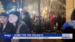 Crystal City Christmas returned to Corning's Market Street