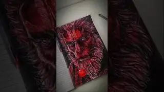 How to drow Hanuman Ji drawing  only pen✒️ this but art ☑️ #trending #@RudraArt_j8r