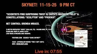 Skynet 11-15-25  &ldquo;Scientists Find Surprising Twist in Earth's Magnetic Field&rdquo;