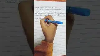 Review time! Luxor Gel One Blue Pen! #notes #shorts #pens #review #amazing #works