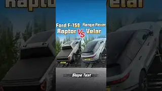 Ford F-150 Raptor VS Range Rover Velar #rangerover  #ford  #offroad  #suv