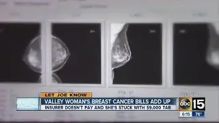 Valley woman's breast cancer bills add up