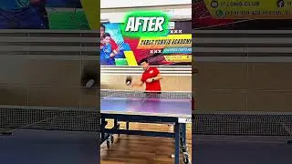Ti Long Fixes Weight Transfer Error in Looping Backspin #tabletennis #pingpong