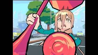 Power banging her shield (Chainsaw Man Animation)