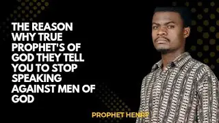 You don't know the source of their power || prophet Henry 