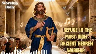 ✨ Refuge in the Most High | Ancient Hebrew Worship of Peace, Strength & Stillness 👑 Harp & Shofar ✨