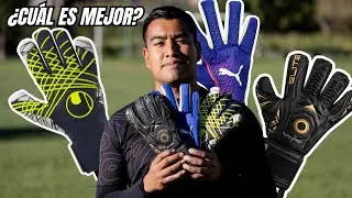 PRUEBO 3 GUANTES AL MISMO TIEMPO! - Uhlsport - Elite Sport - PUMA