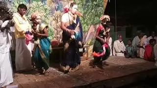 Bayalata in konasagara chitradurga dist dhanu and small childrens act as maayasundari and sakhiyaru