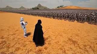 DARTH VADER & STORMTROOPER VS 200,000 ZOMBIE - ULTIMATE EPIC BATTLE UEBS2 018