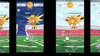 Mega Beedrills vs Zapdos