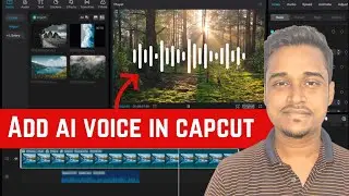 How to Add AI voice in Capcut PC (Easy method)