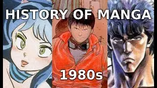 Takahashi to Jojo: the history / evolution of Manga and Japanese comics pt:3 1980s