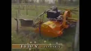 BERTI ECOLOGY machine &agrave; d&eacute;sherber Verger et Vignoble - Between-Row Weed Mower Vineyard and Orchard