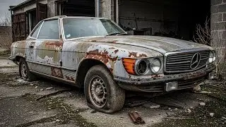 ASMR Car Restoration! Full Restoration 1973 Mercedes-Benz 450SL