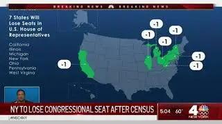 NY to Lose Seat in Congress After Census Count &mdash; Falling 89 People Short | NBC New York