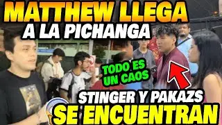 Matthew llega a la pichanga | Stinger y Pakazs se encuentran, Todo es un caos