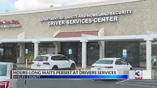 Memphis DMV sees long wait times for licenses and IDs