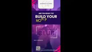 Invitation to join for our Nonprofit- Founder's Club