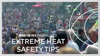 Feels-like temps near 100 degrees, UW Health Doctor provides tips to stay safe at weekend events
