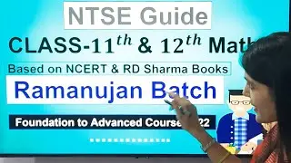 Big Announcement🔥 | New Course Ramanujan Batch for Mathematics , Foundation & NTSE 2022
